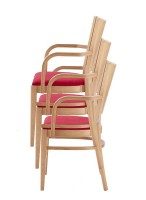 fotele restauracyjne BT-3917-ST sztaplowane