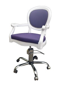 Obrotowy fotel stylowy B-1002