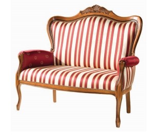 Stylowa sofa drewniana fotel SW-1003-V1