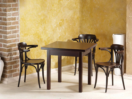 Restauracyjny stół jadalniany ST-8 i krzesła B-1650